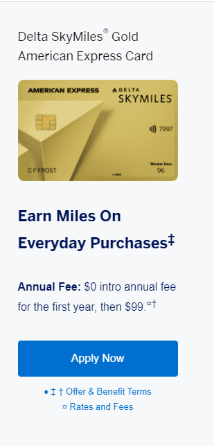 amex delta card apply
