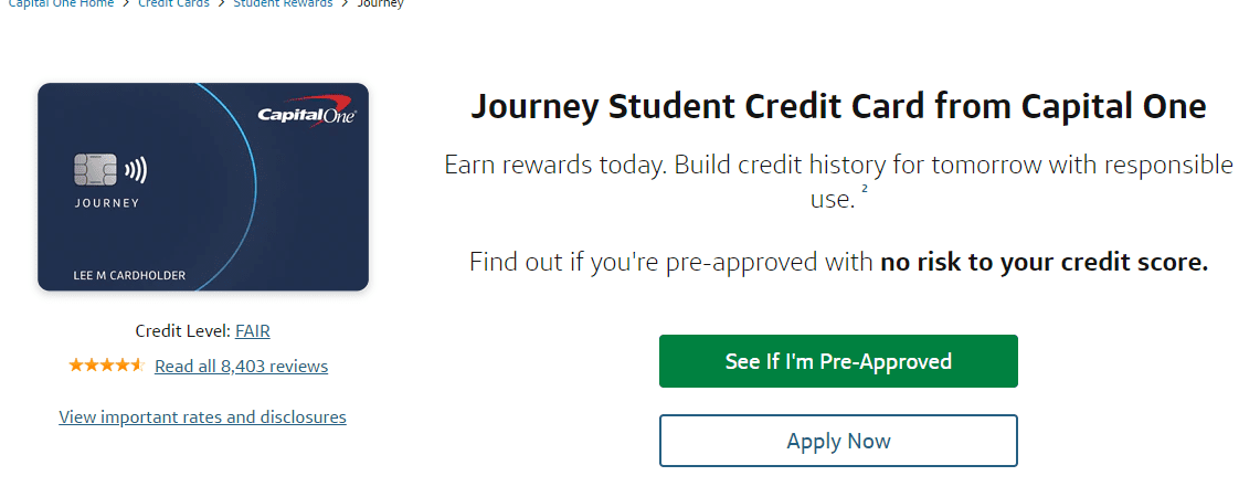 journey student application 1