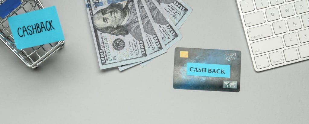 Cash back on credit card
