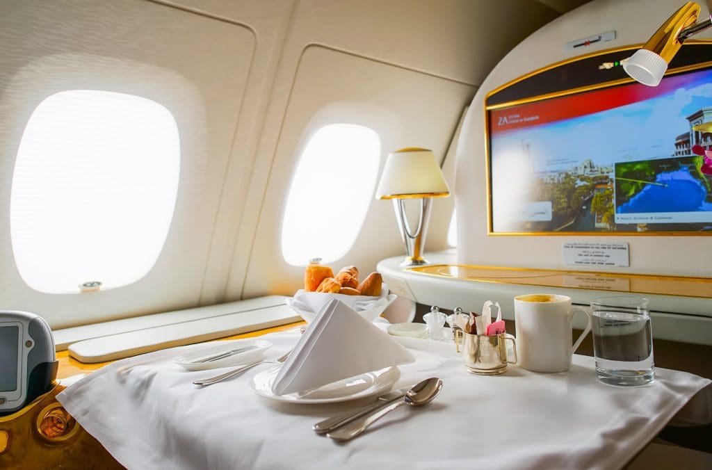 Emirates Airbus A380 Interior