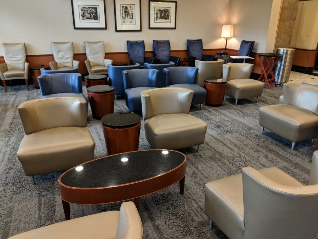 Delta Sky Club at Detroit Airport