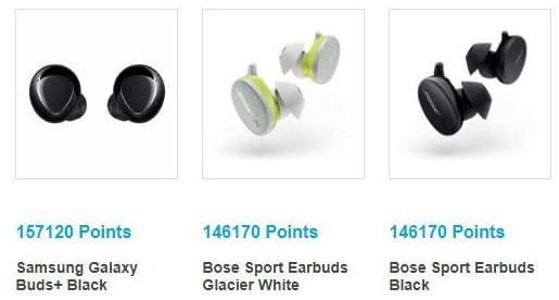 redeem Hilton points for electronic shopping