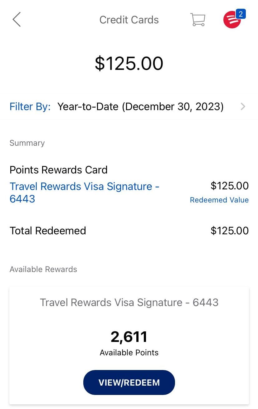 BoFa redemption by year