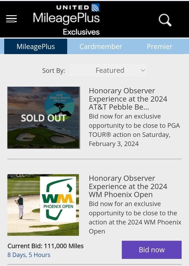 Book an experience with United miles