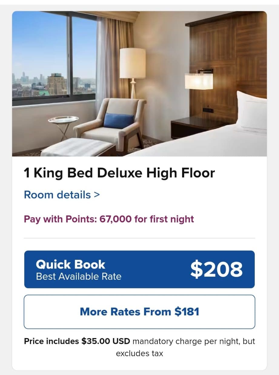 Book hotel rooms with Hilton honors miles