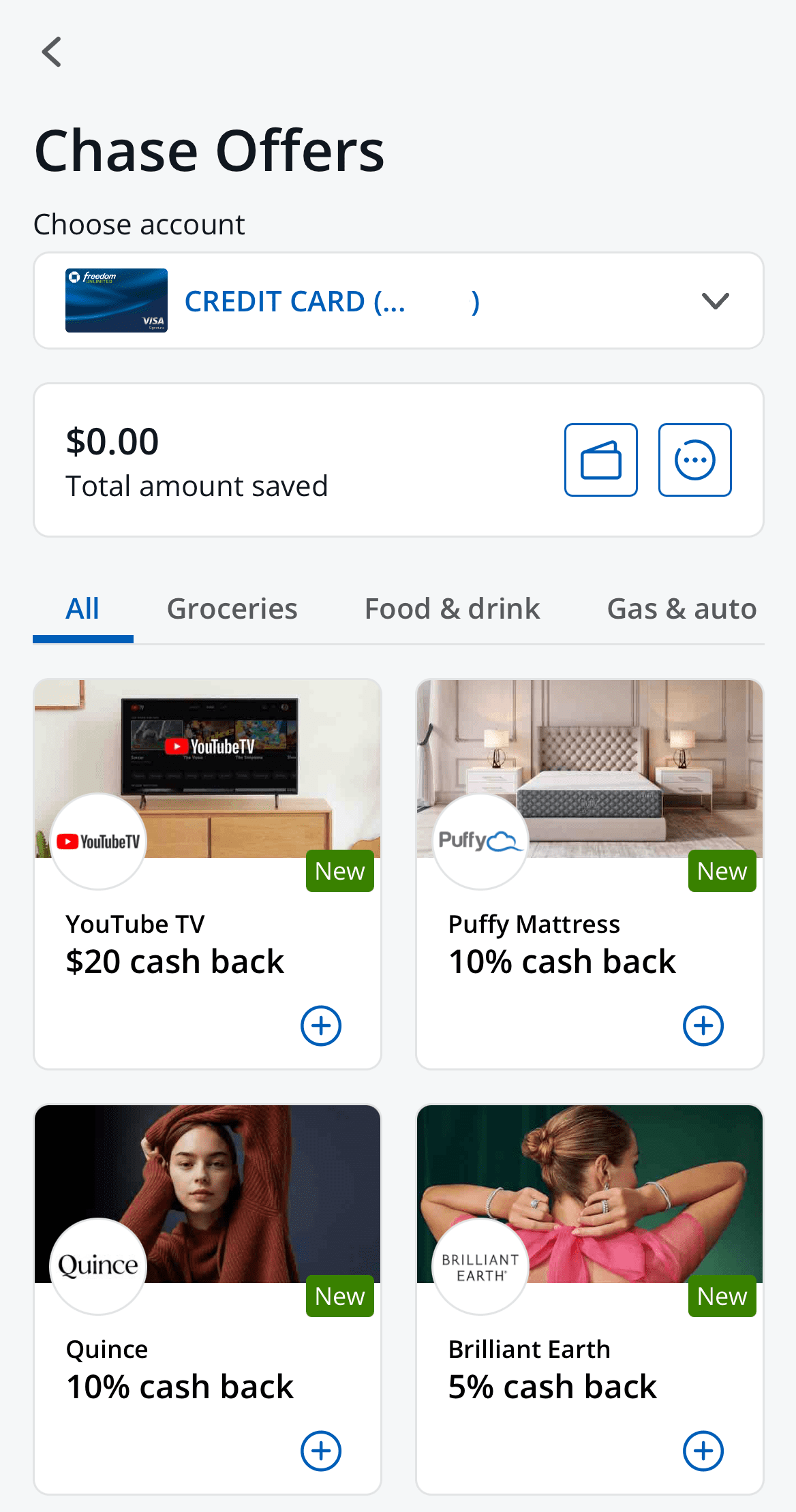 Chase Freedom Unlimited Deals and offers