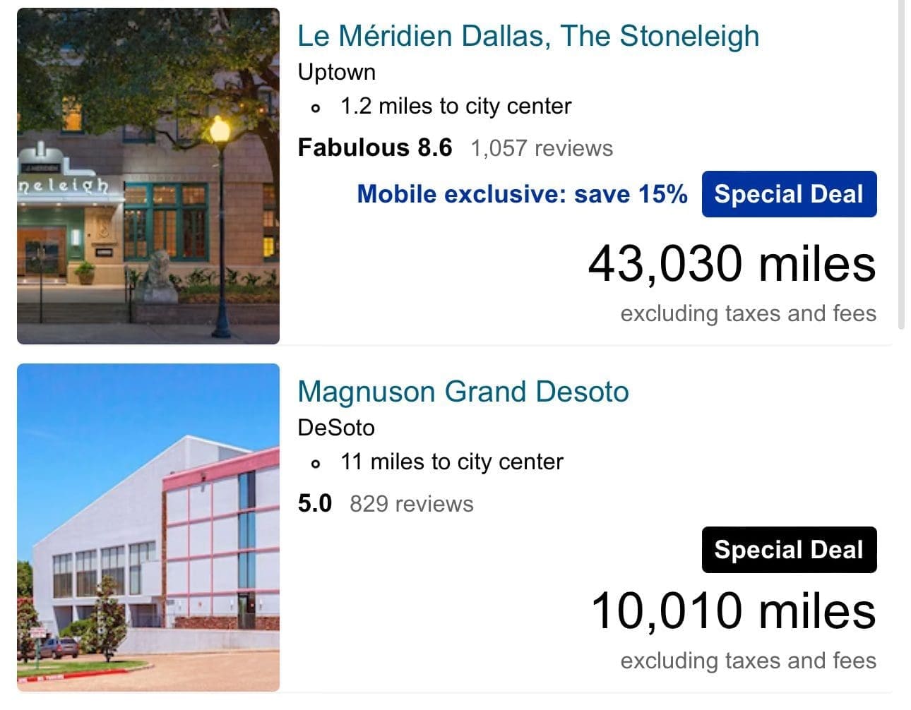 Book a Hotel with United miles